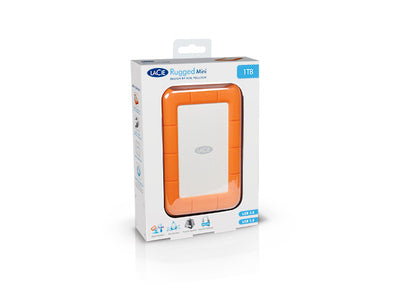 LaCie 1TB Rugged Mini Mobile Hard Drive USB 3.0