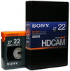 Sony  22 min HDCam in Album - Carton of 10