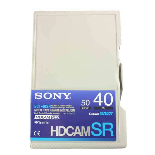 Sony 40 min HDCam SR in Album - Carton of 10