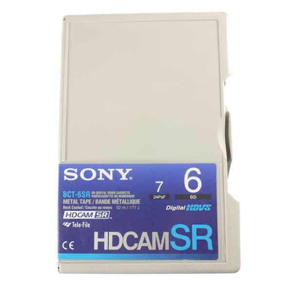 Sony 6 min HDCam SR in Album - Carton of 10