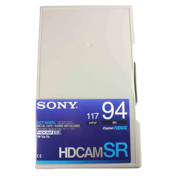 Sony 94 min Large HDCam SR in Album - Carton of 10