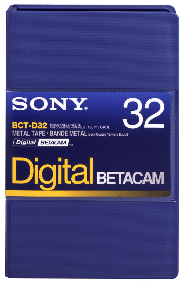 Sony  32 min Digital Betacam in Album - Carton of 10