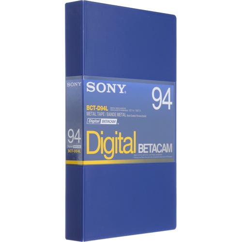 Sony 94 min Large Digital Betacam in Album - Carton of 10