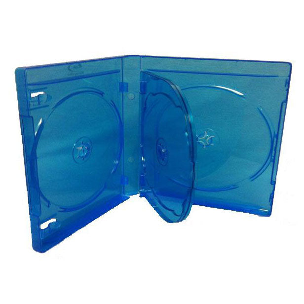 Blu-ray 4 Disc Case Full Sleeve - Blue - Carton of 60