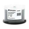 Verbatim 16X Inkjet White Hub Printable DVD-R/50PK