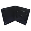 DVD Case Full Sleeve Black w/ Push Button Hub - Carton of 100