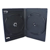 2 DVD Case Full Slv Black w/ Push Button Hub