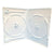 2/DVD Case Full Sleeve White - Carton of 100