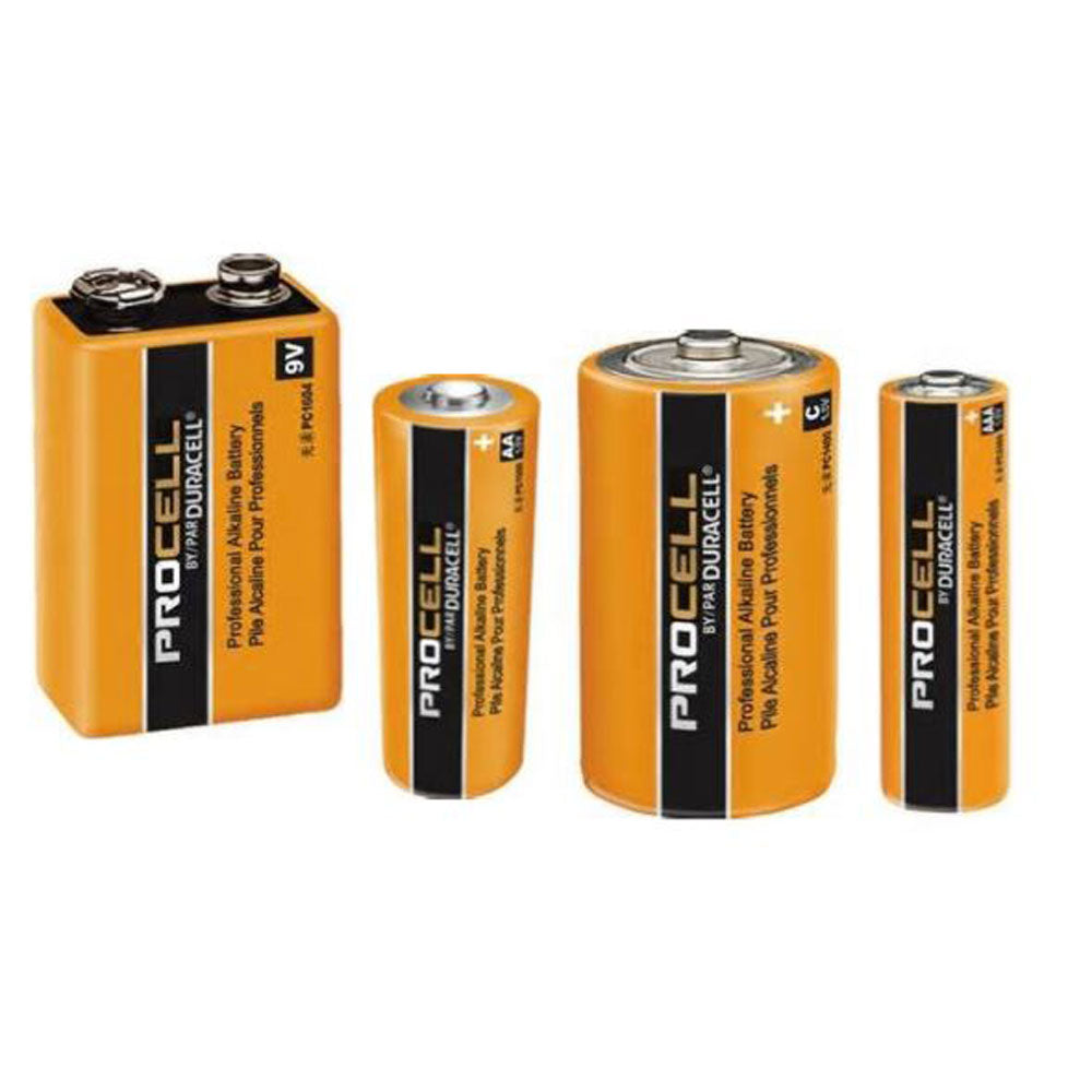 Duracell Procell Alkaline 9V -Batteries 12-PK