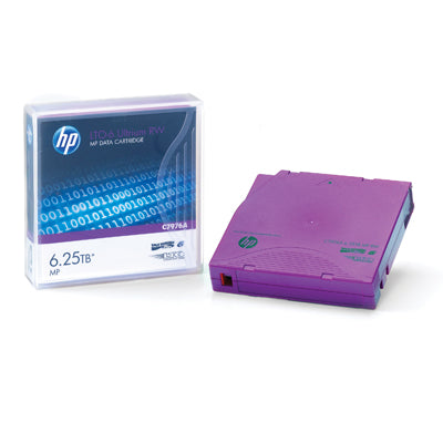 HP LTO-6 Ultrium - 2.5TB/6.25TB Data Cartridge