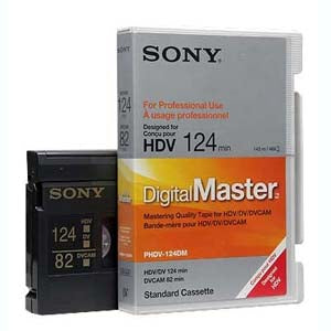 Sony 124 min Large DVCam - Digital Master