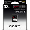 Sony 32GB Class 10 U3 UHS-II SDHC Memory Card - Carton of 5