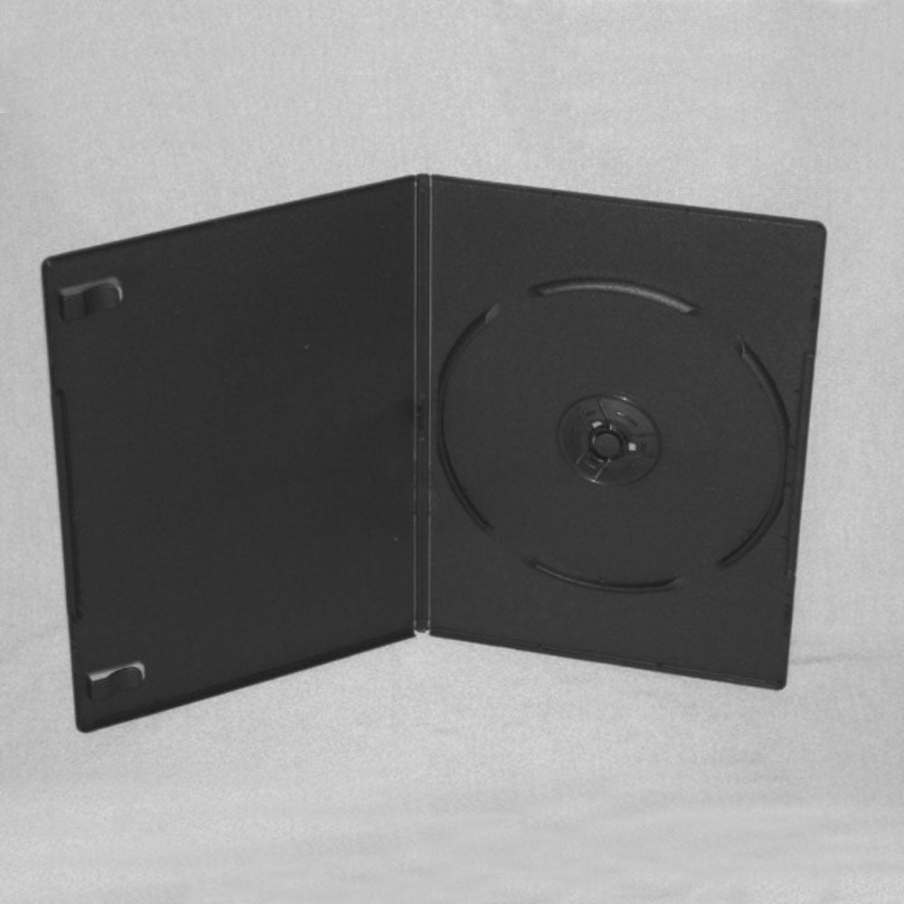 1 DVD Slim Case Full Sleeve Black - Carton of 200