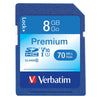 Verbatim 8GB Class 10 SD Card